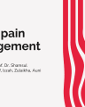 ACUTE PAIN MANAGEMENT cover
