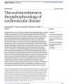 THE ORAL MICROBIOME IN THE PATHOPHYSIOLOGY OF CARDIOVASCULAR DISEASE cover
