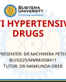 anthypertensive pharmacology cover