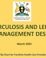 TUBERCULOSIS AND LEPROSY CASE MANAGEMENT DESK GUIDE cover