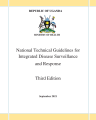 National Technical Guidelines for Integrated Disease Surveillance cover