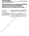 LIFETIME BENEFITS OF COMPREHENSIVE MEDICAL THERAPY IN HEART FAILURE WITH MILDLY REDUCED OR PRESERVED EJECTION FRACTION cover