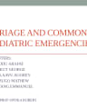 Triage and Common Paed Emergencies cover