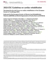 2026 ESC Guidelines on cardiac rehabilitation cover
