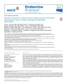 AMERICAN ASSOCIATION OF CLINICAL ENDOCRINOLOGY CONSENSUS STATEMENT: COMPREHENSIVE TYPE 2 DIABETES MANAGEMENT ALGORITHM 2023 UPDATE cover