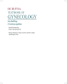 DC Dutta'ss Textbook of Gynecology Including Contraception, 6E 2014 cover