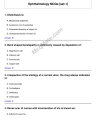 Ophthalmology MCQs [set-1] cover