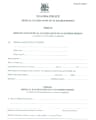 Medical Examination of an Injured Person - Police Form 3 cover