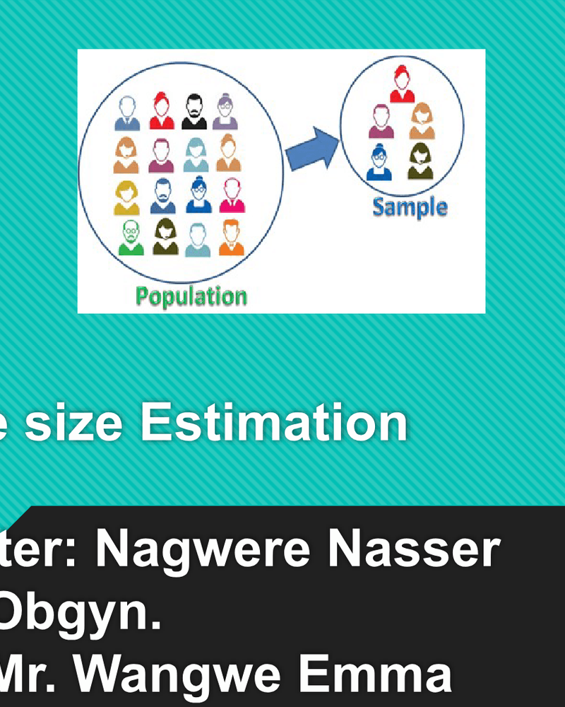 Sample Size Estimation cover