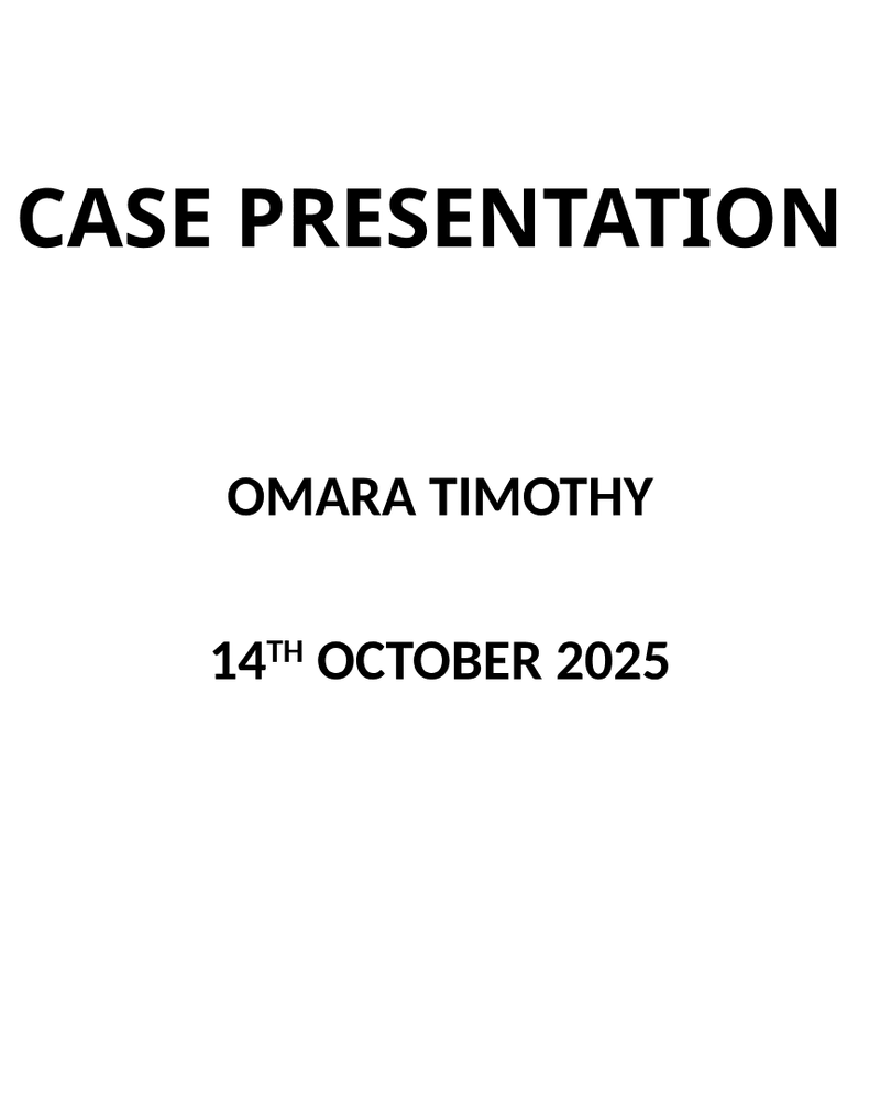 COPD Case Presentation cover