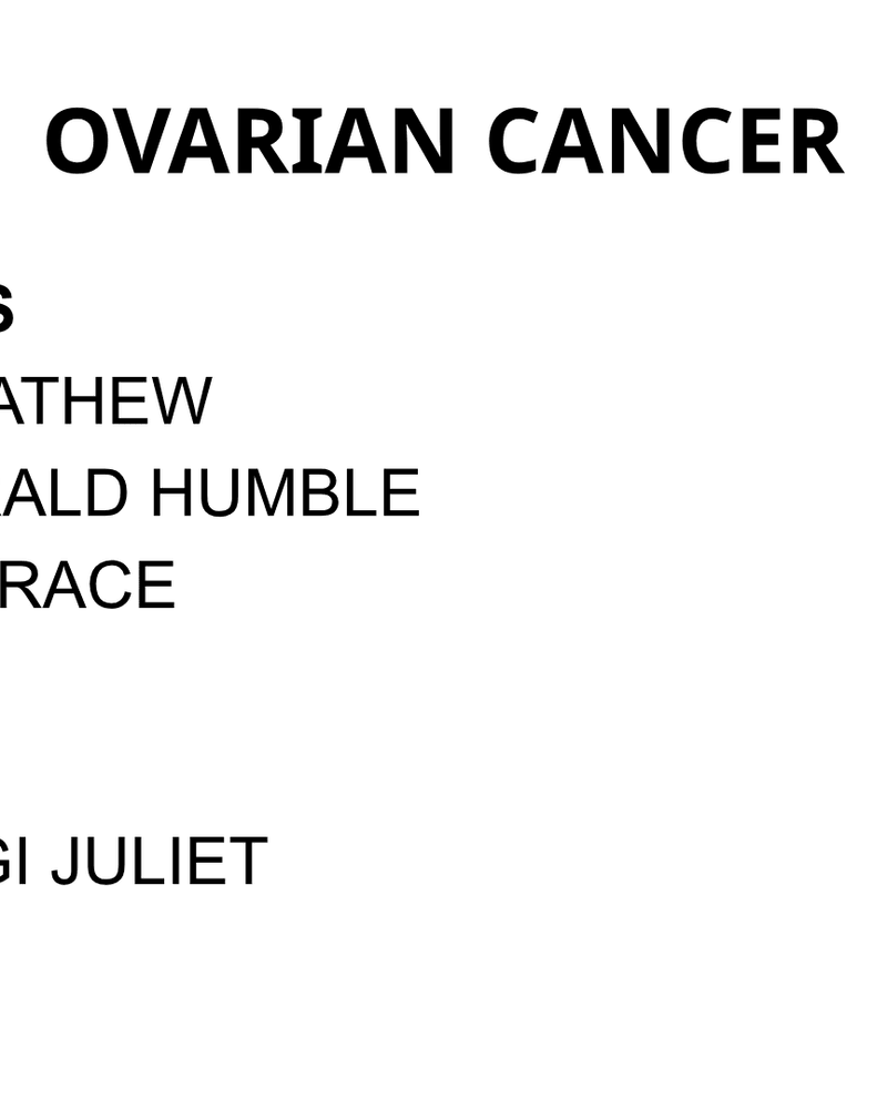 Ovarian Cancer Overview and Management cover