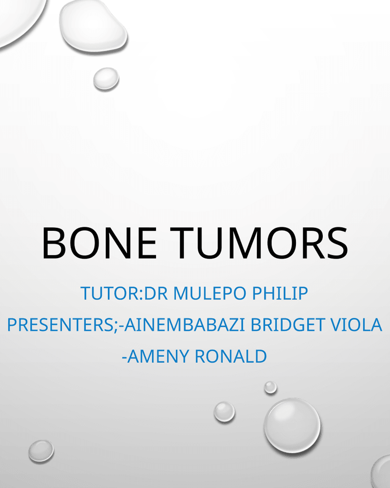 BONE TUMORS FINAL cover