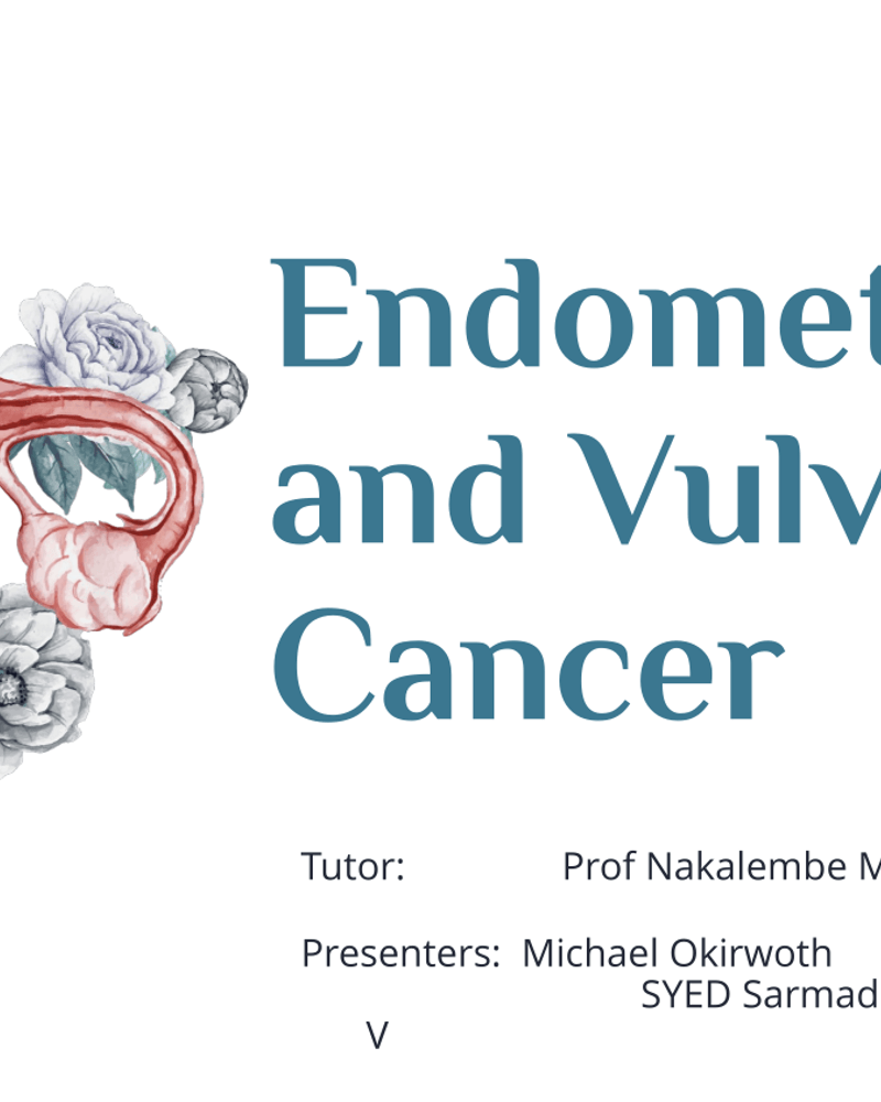 Endometrial and vulvar cancer Updated cover