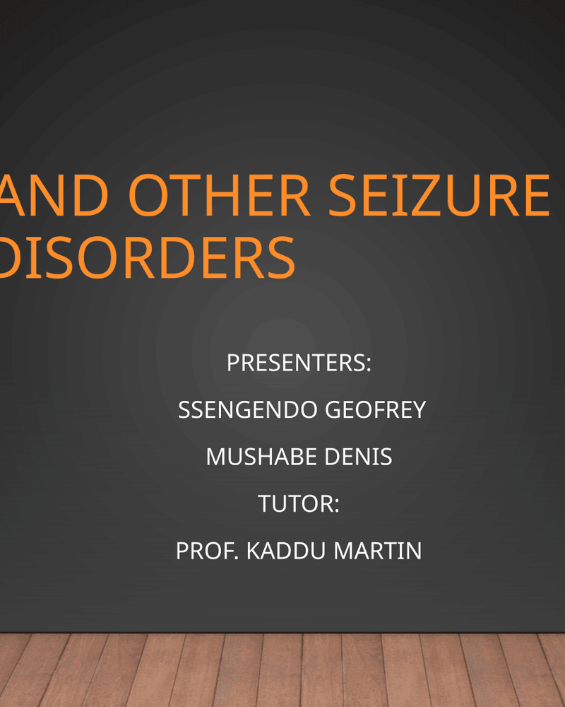 Epilepsy and Other Seizure Disorders cover