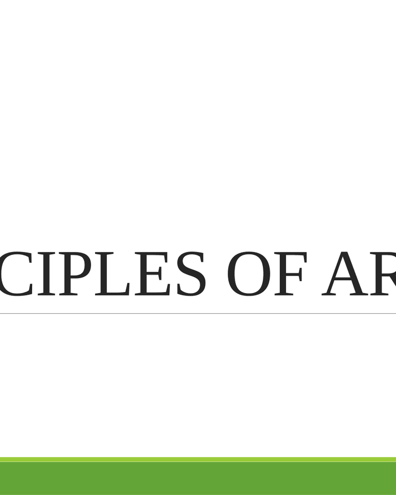 Principles of ART cover