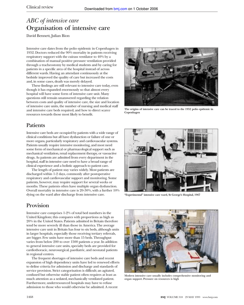 ABC OF INTENSIVE CARE cover