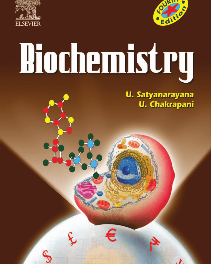 Biochemistry-U-Satyanaryan-4th-Edition cover
