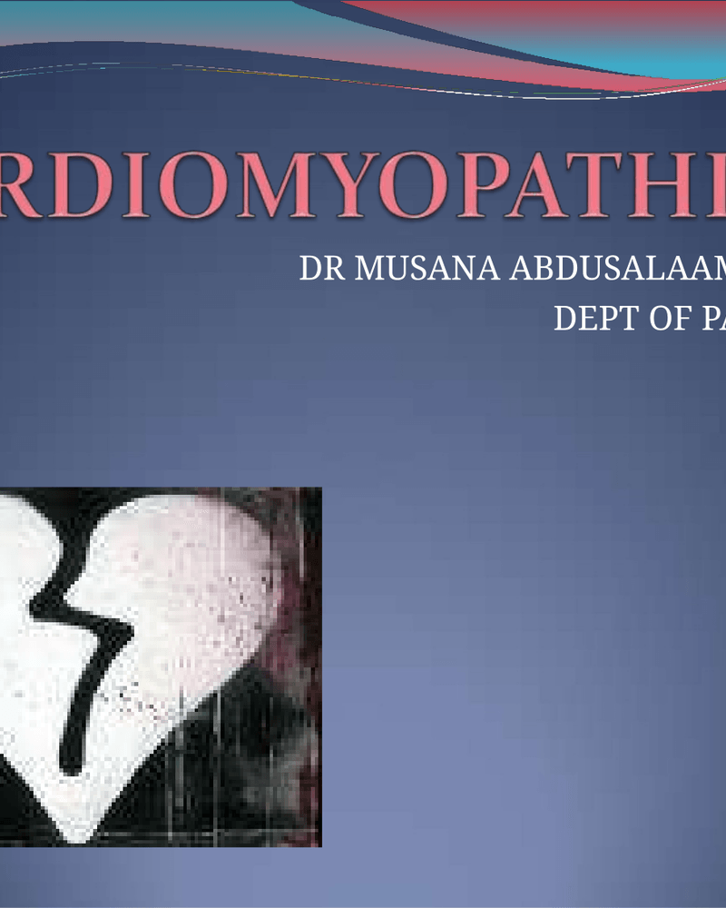 CARDIOMYOPATHIES (2) cover