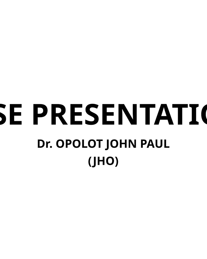 CASE PRESENTATION cover