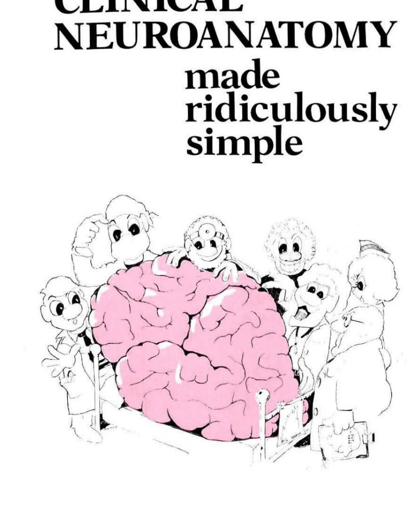 Clinical Neuroanatomy made ridiculously simple cover