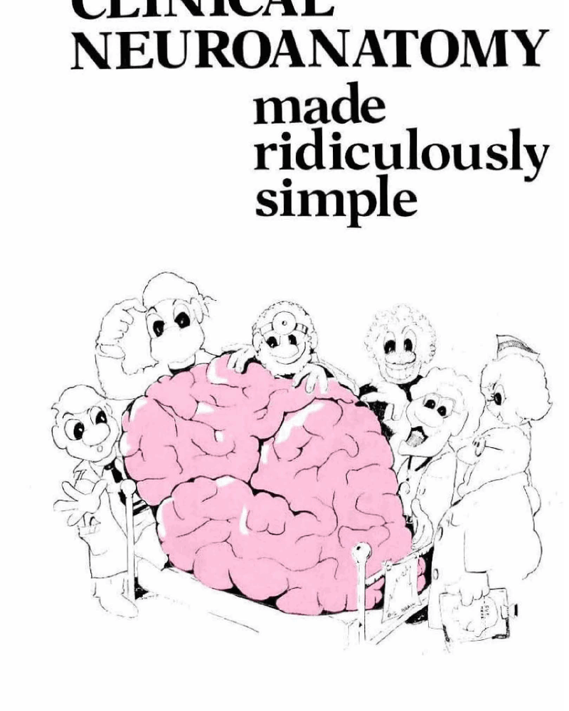 Clinical Neuroanatomy Made Ridiculously Simple 5th Edition cover