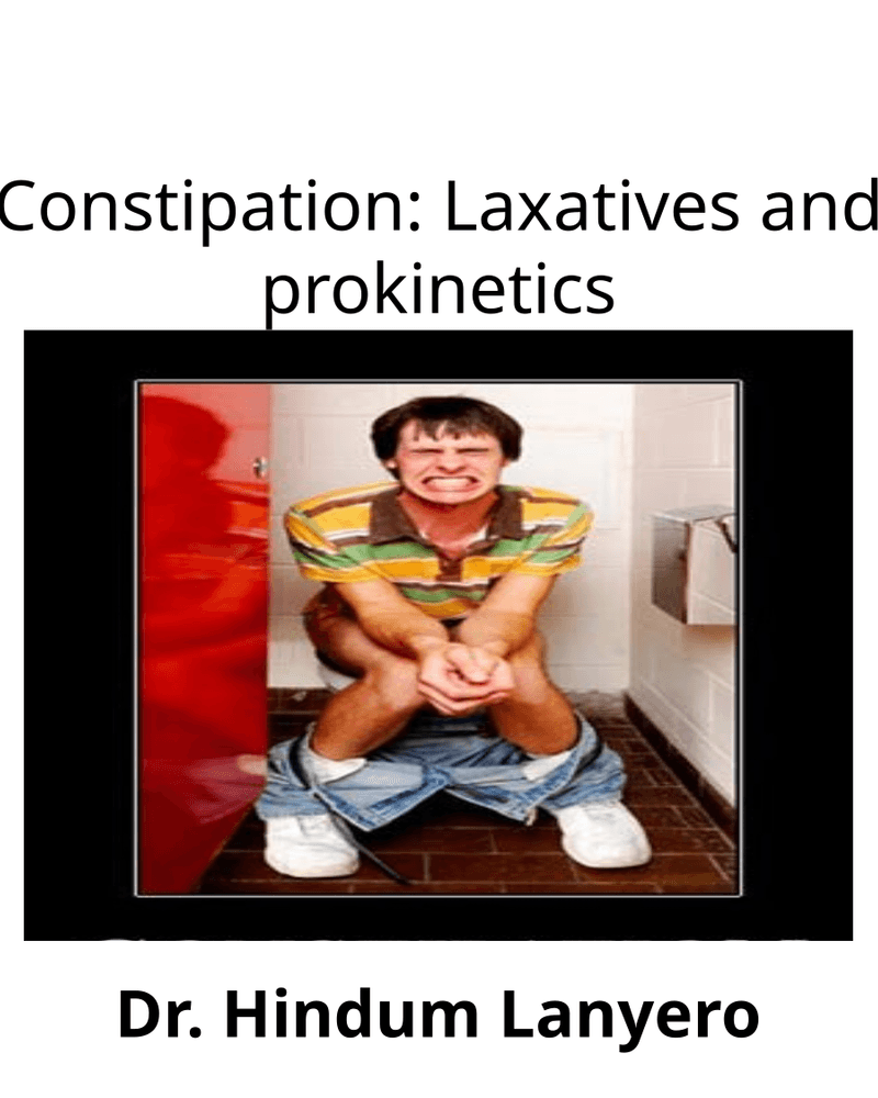 Constipation for third years cover