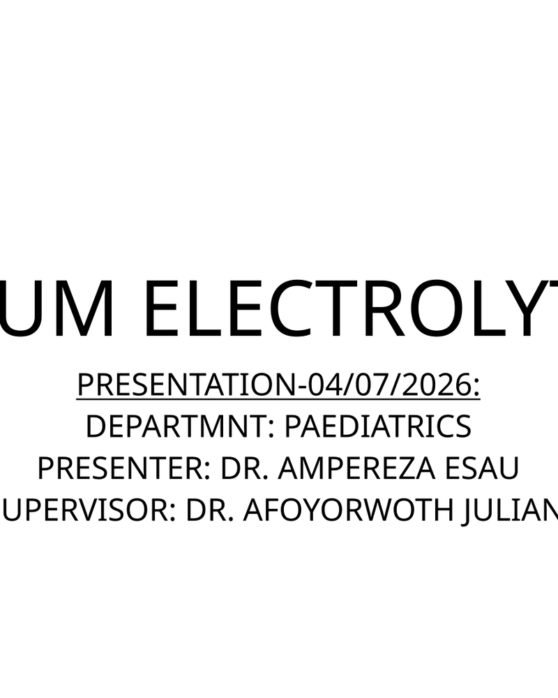 SERUM ELECTROLYTES - Copy cover