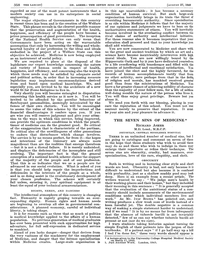 RICHARD ASHER cover