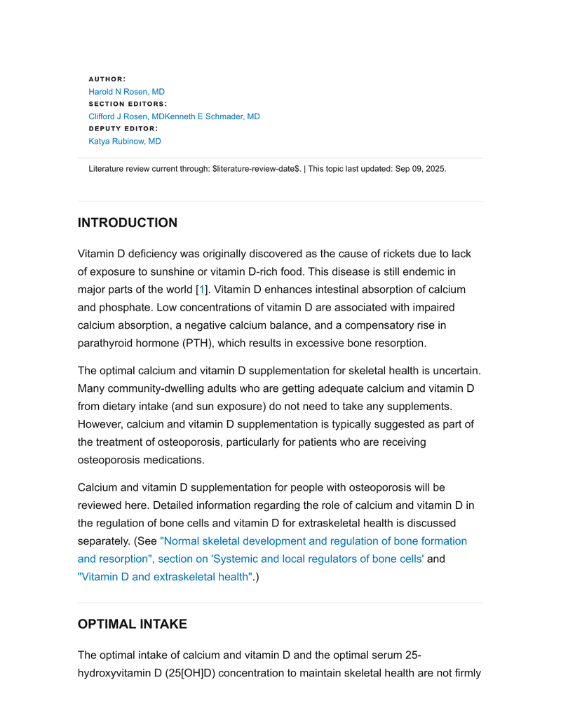 VITAMIN D DEFICIENCY cover