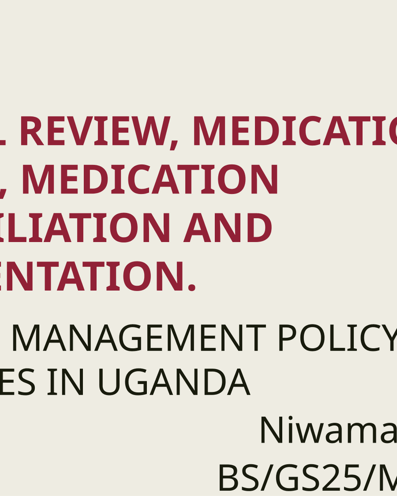 Medication Reconciliation cover