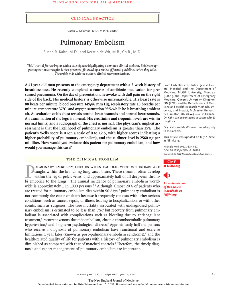 CLINICAL PRACTICE cover