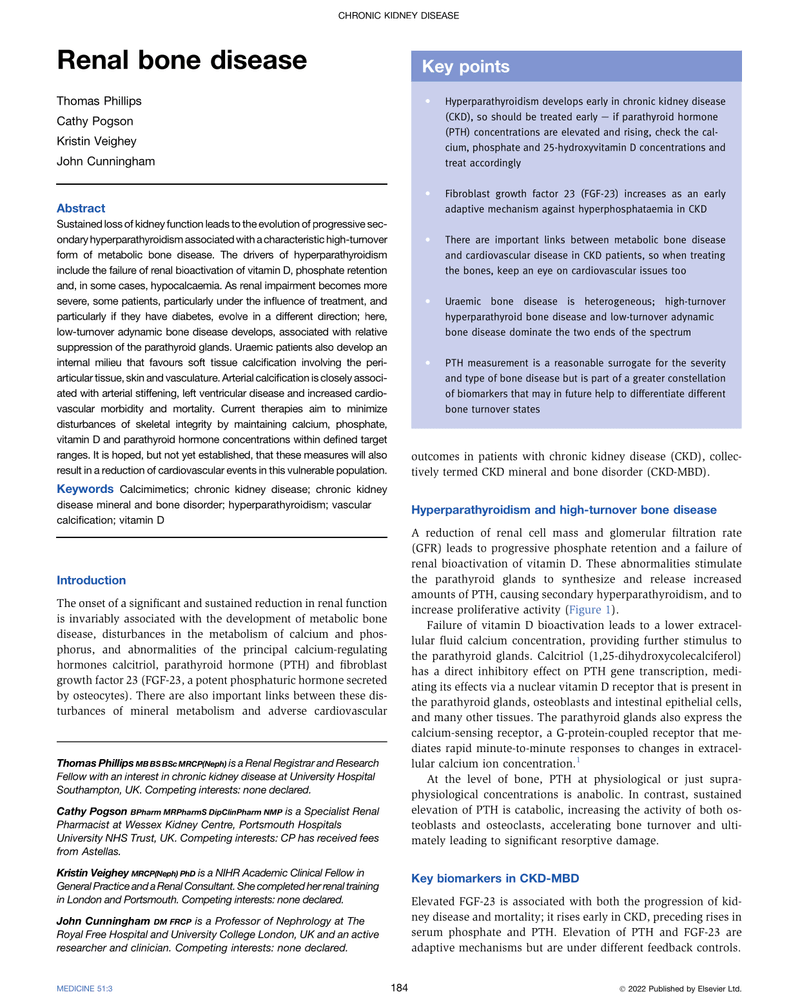RENAL BONE DISEASE cover