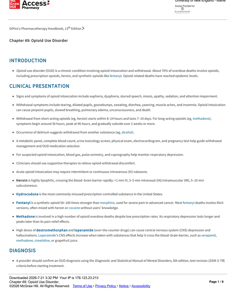 AVAILABLE NALOXONE FORMULATIONS cover