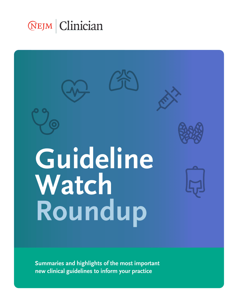 GUIDELINE WATCH ROUNDUP cover