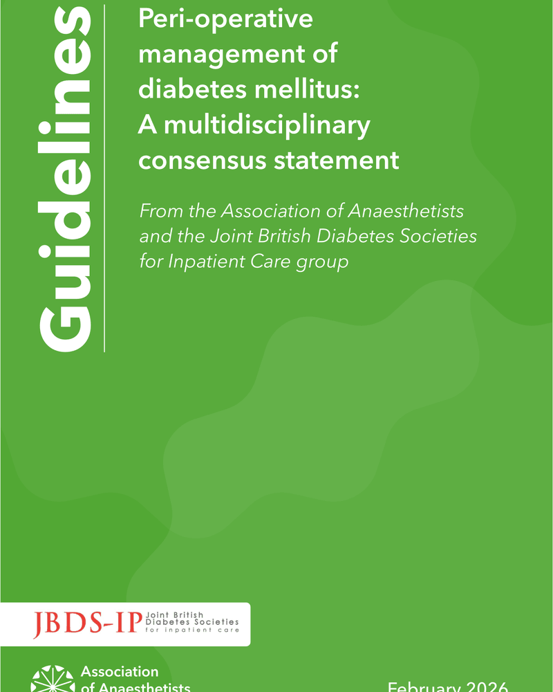 PERI-OPERATIVE MANAGEMENT OF DIABETES MELLITUS: A MULTIDISCIPLINARY CONSENSUS STATEMENT cover