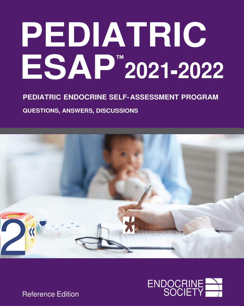 PEDIATRIC ENDOCRINE SELF-ASSESSMENT PROGRAM 2021 - 2022 cover