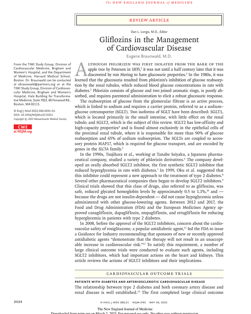 GLIFLOZINS IN THE MANAGEMENT OF CARDIOVASCULAR DISEASE cover