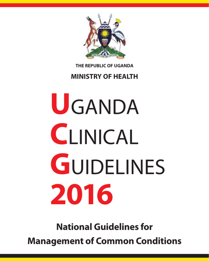 Uganda Clinical Guidelines 2016-1 cover
