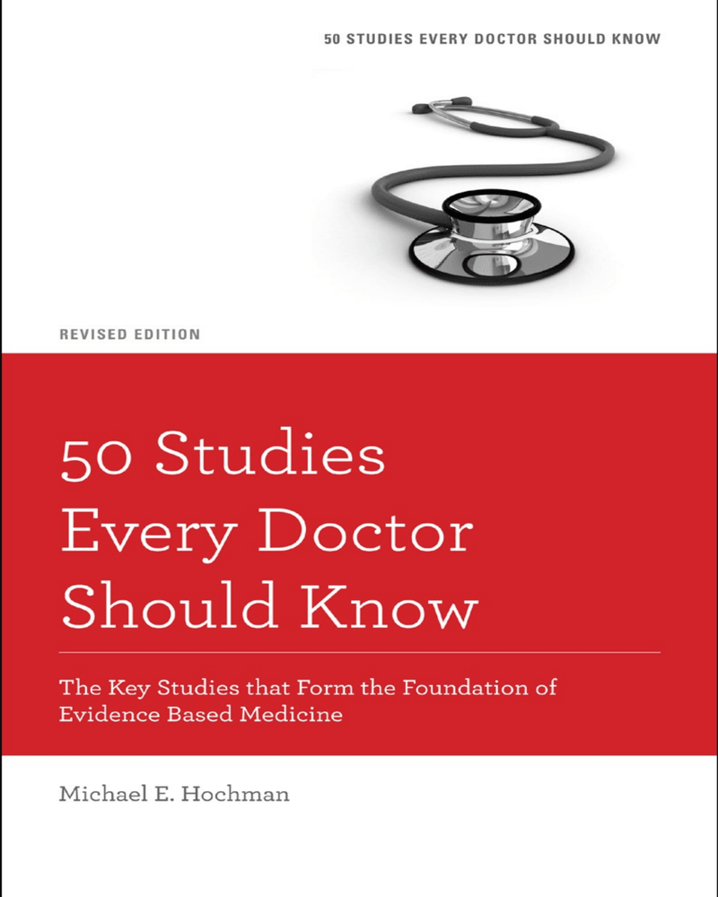 50 STUDIES EVERY DOCTOR SHOULD KNOW cover