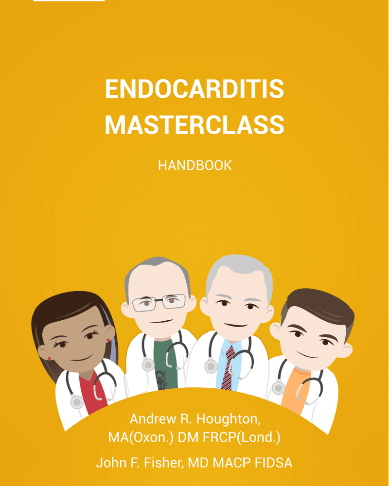ENDOCARDITIS MASTERCLASS HANDBOOK cover