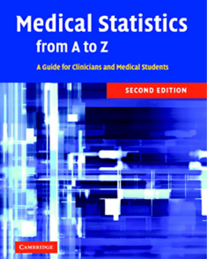 MEDICAL STATISTICS FROM A TO Z cover