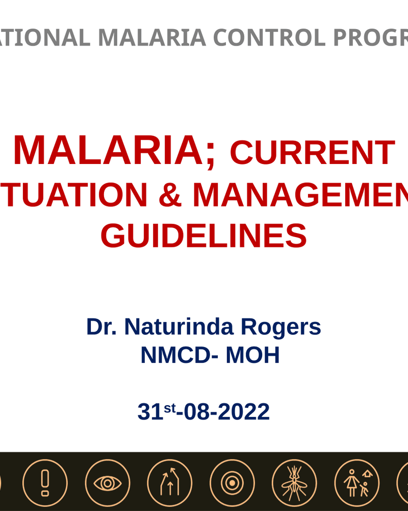 MALARIA UPDATES cover