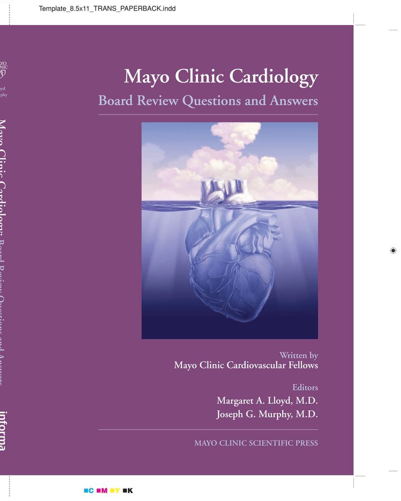 MAYO CLINIC CARDIOLOGY BOARD REVIEW QUESTIONS AND ANSWERS cover