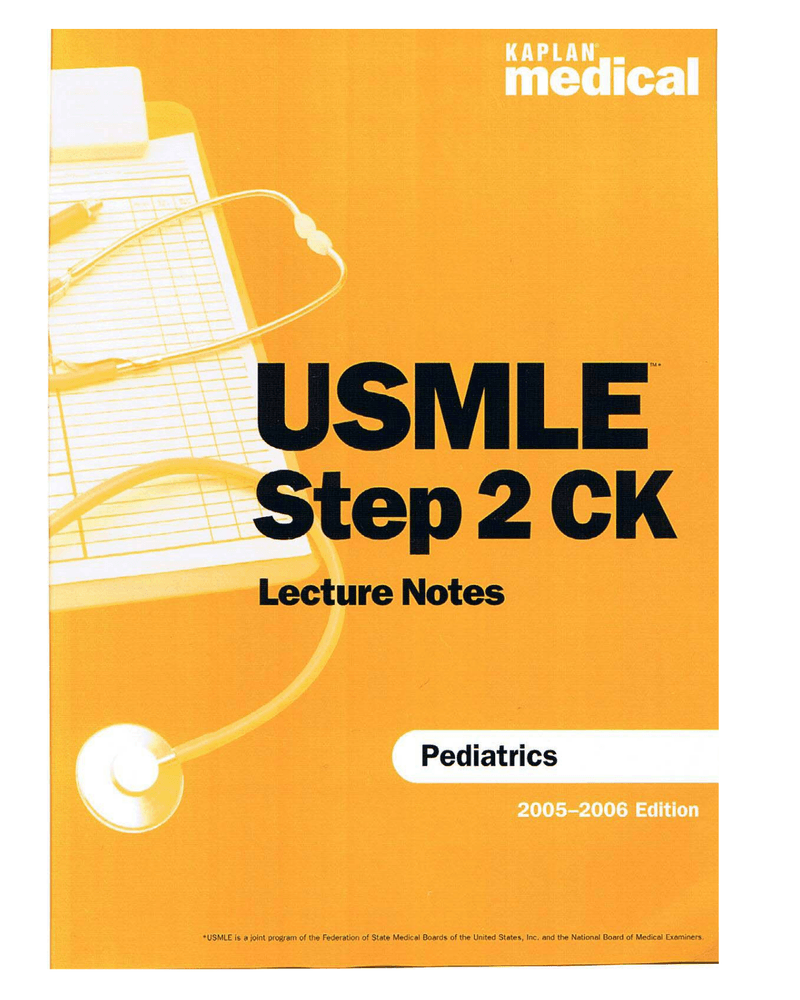 USMLE-STEP2-Pediatrics cover