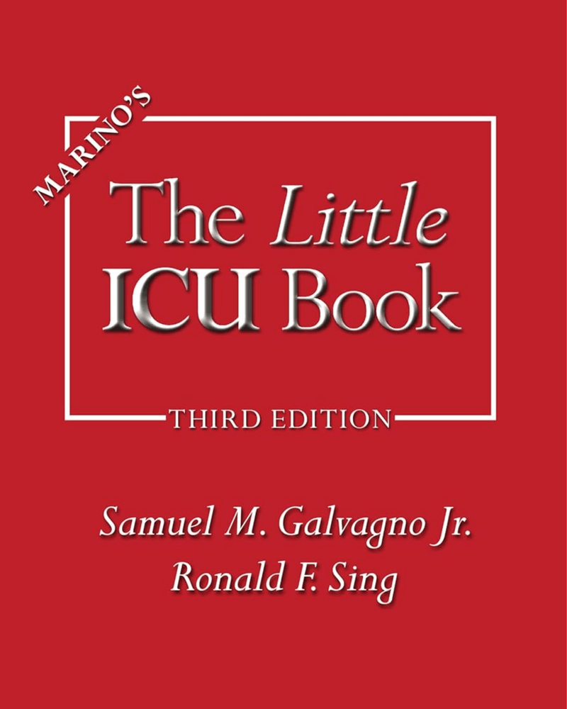 Marino's The Little ICU Book - 3ed - 2026 (1) cover