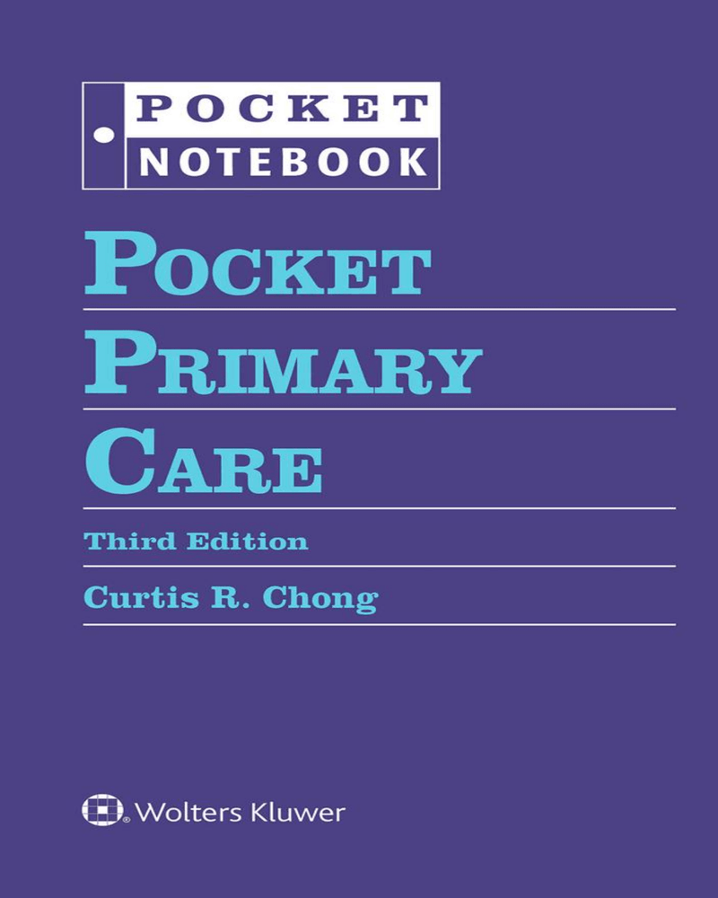 Pocket Primary Care 3rd Edition 2023 cover