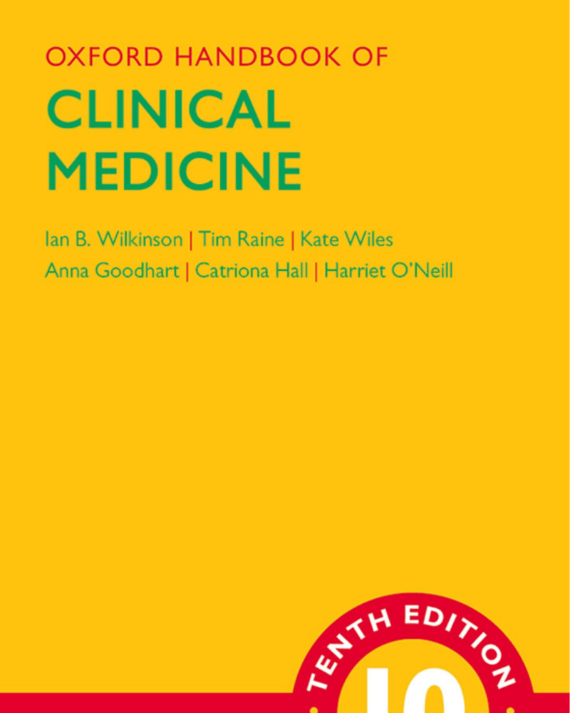 8205Oxford Handbook of Clinical Medicine 10th 2017 Edition SamanSarKo (2) cover
