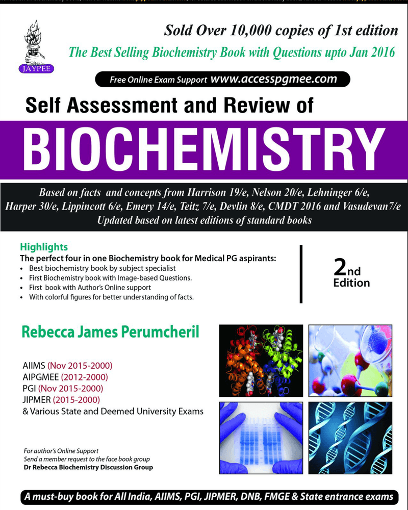 SELF ASSESSMENT AND REVIEW OF BIOCHEMISTRY 2nd cover