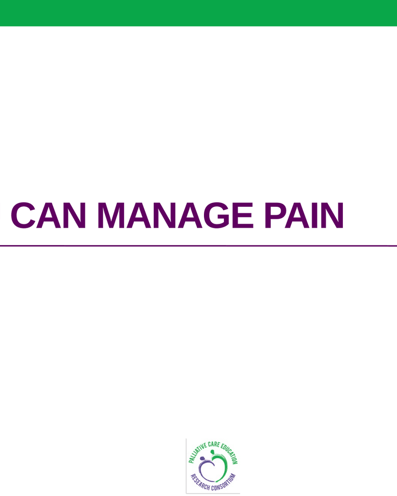 You can assess and manage pain cover