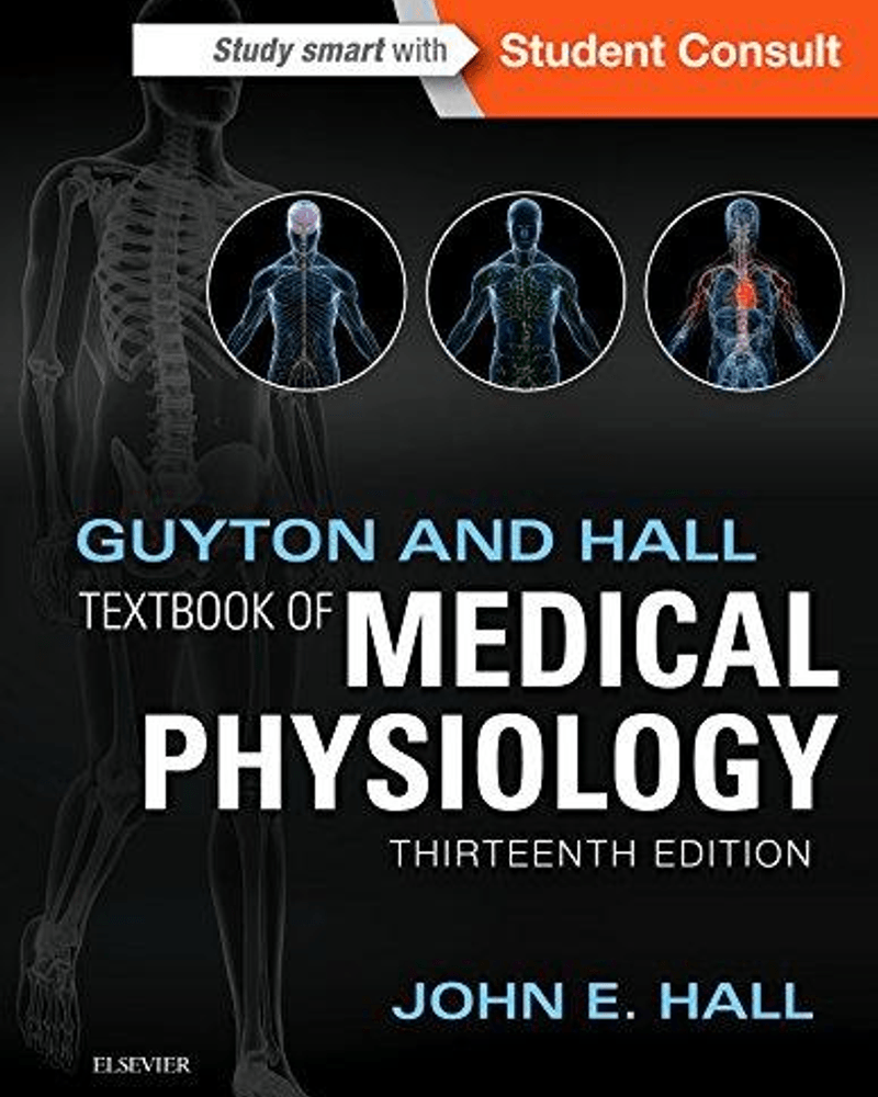 Hall Guyton and Hall Textbook of Medical Physiology 13th Edition cover